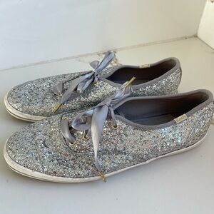 Keds x Kate Spade New York Champion glitter sneakers size 8